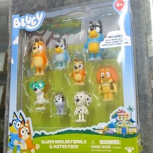 Bluey heeler family & mates pack